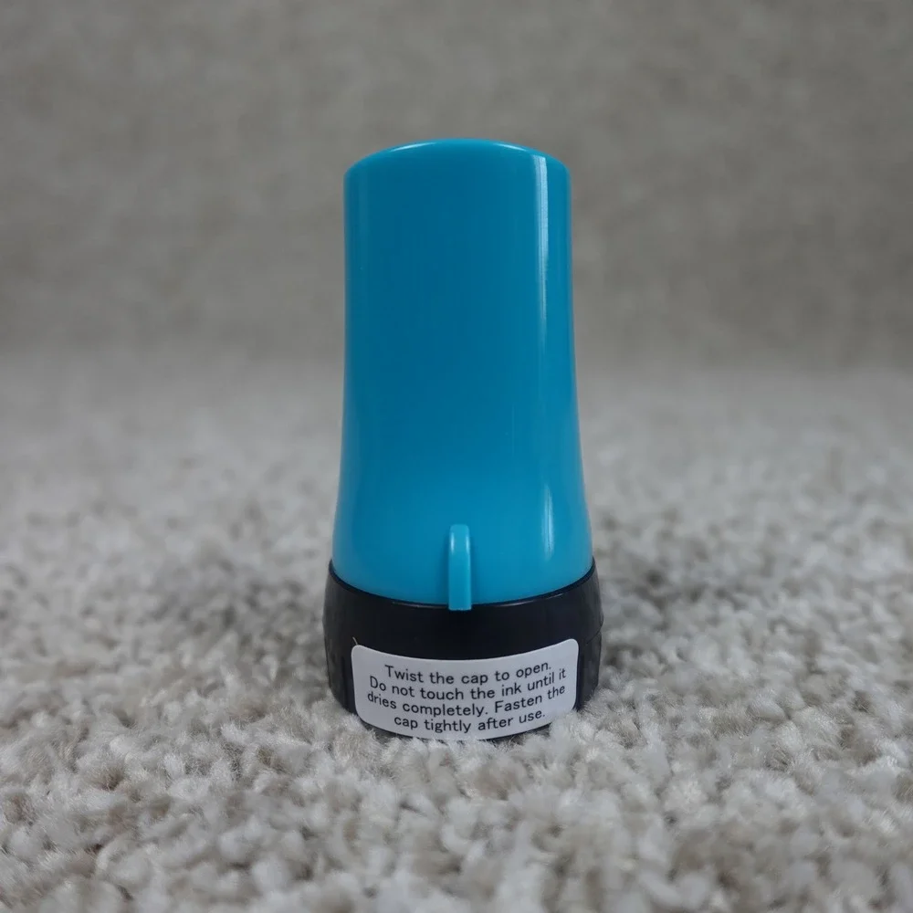 PLUS Guard Your ID Advanced Roller Security Stamp Blue IS-520CM